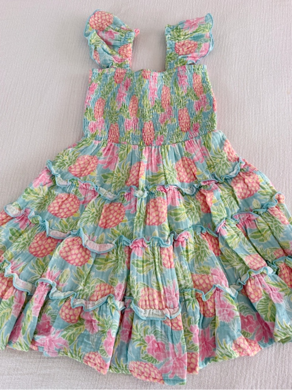 Liv & Stella pineapple dress